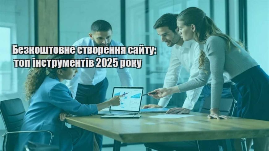 bezkoshtovne stvorennya sajtu top instrumentiv 2025 roku