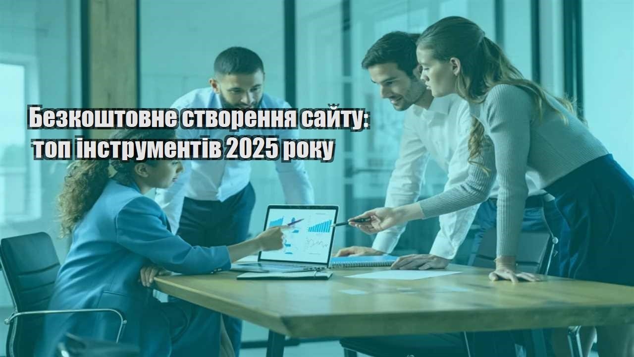 bezkoshtovne stvorennya sajtu top instrumentiv 2025 roku