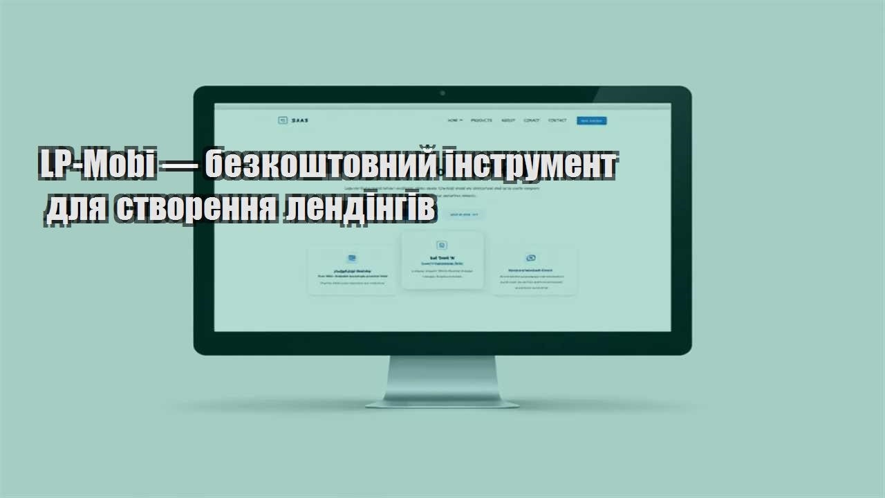 lp mobi — bezkoshtovnyj instrument dlya stvorennya lendingiv