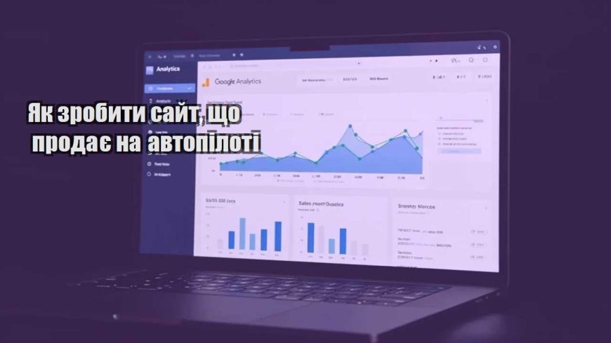 yak zrobyty sajt shho prodaye na avtopiloti