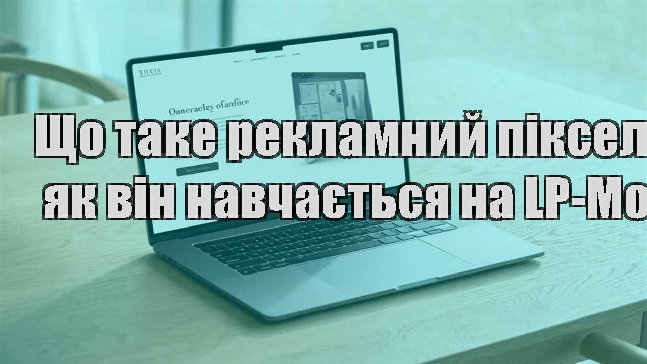 shho take reklamnyj pikselyu i yak vin navchayetsya na lp mobi