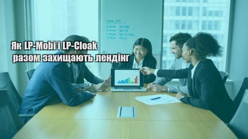yak lp mobi i lp cloak razom zahyshhayut lending